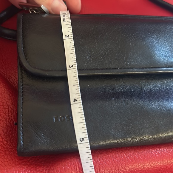 Fossil purse,  with phone holder. Small leather crossbody - Picture 12 of 12